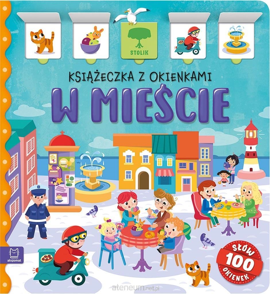 KSIĄŻECZKA Z OKIENKAMI W MIEŚCIE