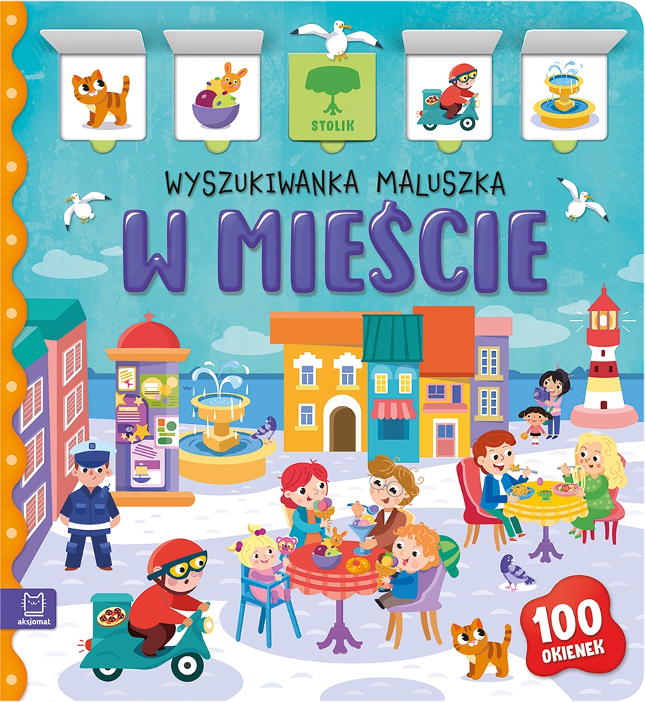 KSIĄŻECZKA Z OKIENKAMI W MIEŚCIE