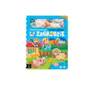 W zagrodzie Książeczka z filcow.naklejkami 38160