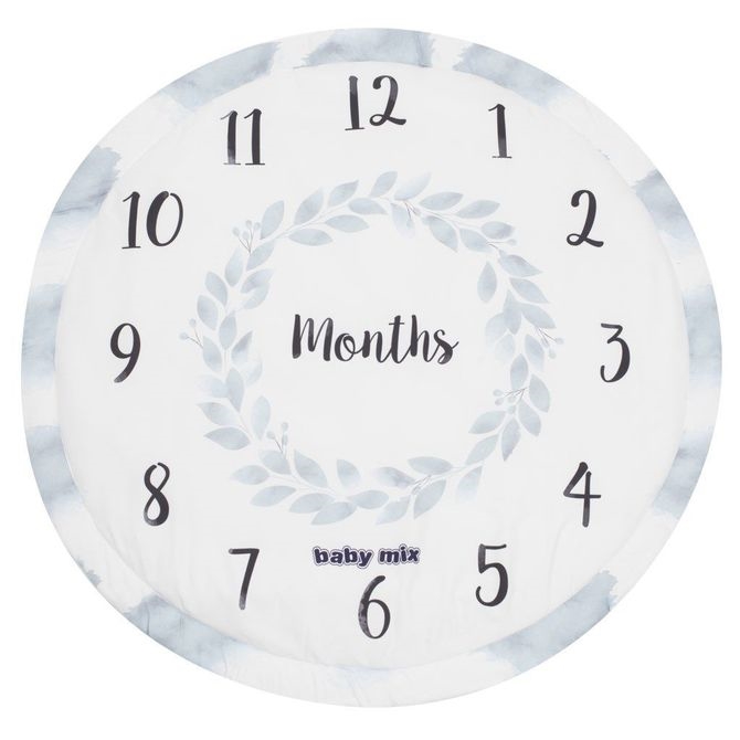 BABY MIX MATA EDUKACYJNA MIESIĄCE BIAŁA