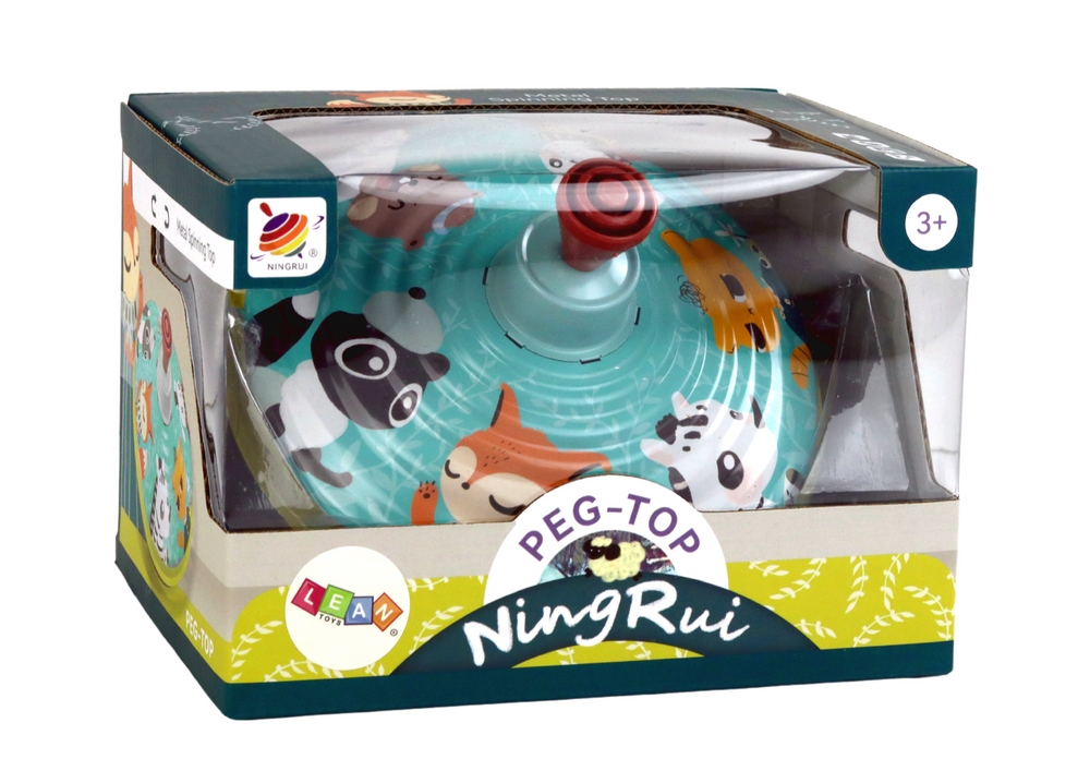 Bączek Metalowy Wirujący Zwierzątka Zabawka Tradyc