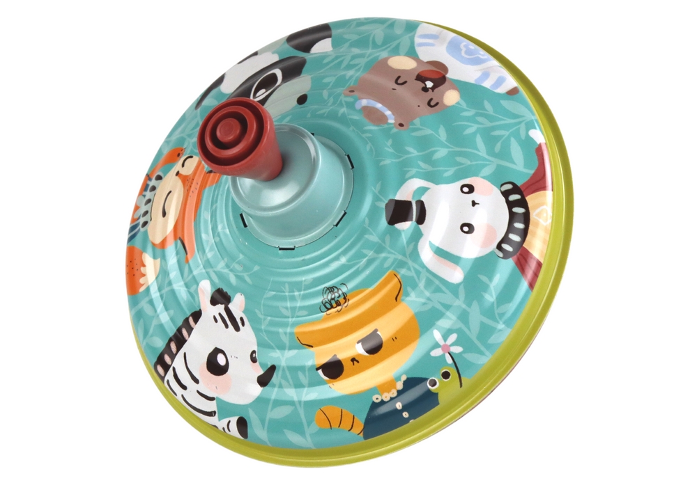 Bączek Metalowy Wirujący Zwierzątka Zabawka Tradyc