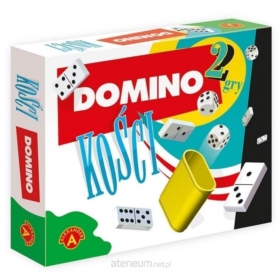 2 gry Domino + Kości 13856