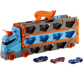 HW CITY Mega długi transporter 2w1+autka GVG37 /2