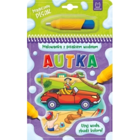 AKSJOMAT MALOWANKA Z PISAKIEM WODNYM AUTKA