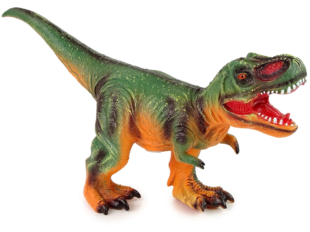 Duża Figurka Dinozaur Tyranozaur Rex Zielono- Poma