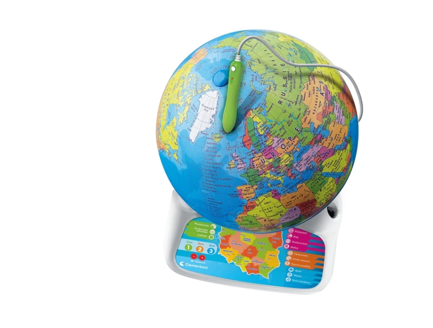 Interaktywny Edukacyjny Globus Eduglobus Clementon