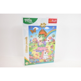 PUZZLE 100 Glitter Brokatowe Trefliki 14833