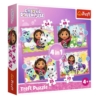 PUZZLE 4w1 Przygody Gabi 34620