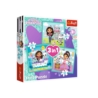 PUZZLE 3w1 Aktywności Gabi 34871