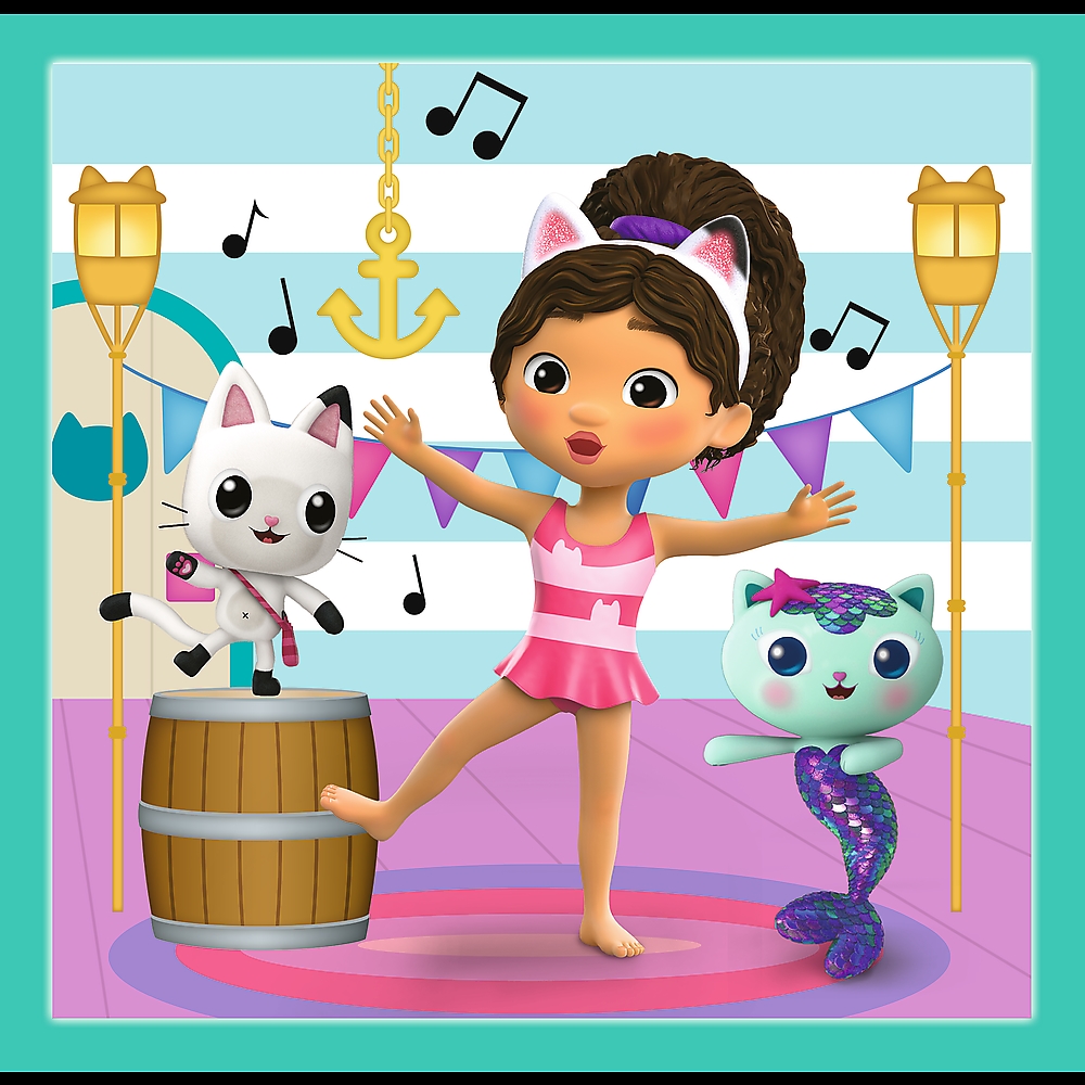 PUZZLE 3w1 Aktywności Gabi 34871