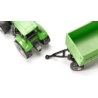 SIKU 16 Traktor DEUTZ-FAHR  z przyczepą 1606