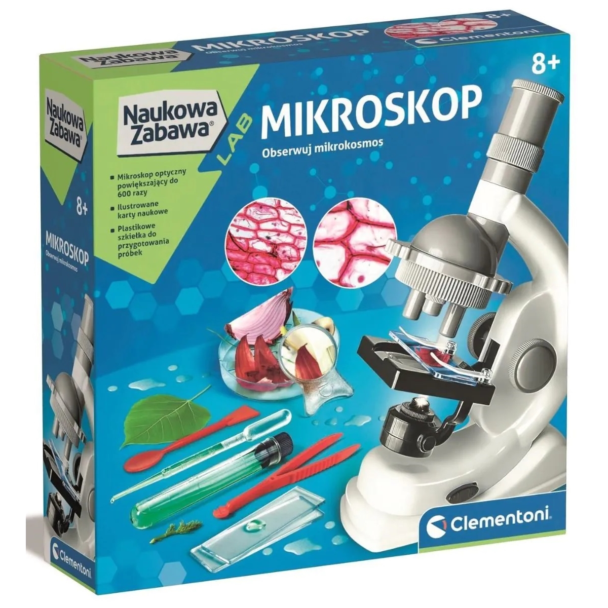 CLE Naukowa zabawka Doświadczenia z mikrosk.50806