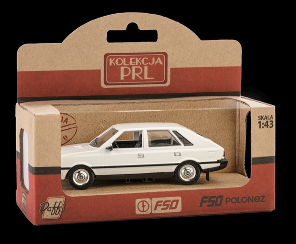 Model PRL FSO Polonez 4kol biały K-579 15798