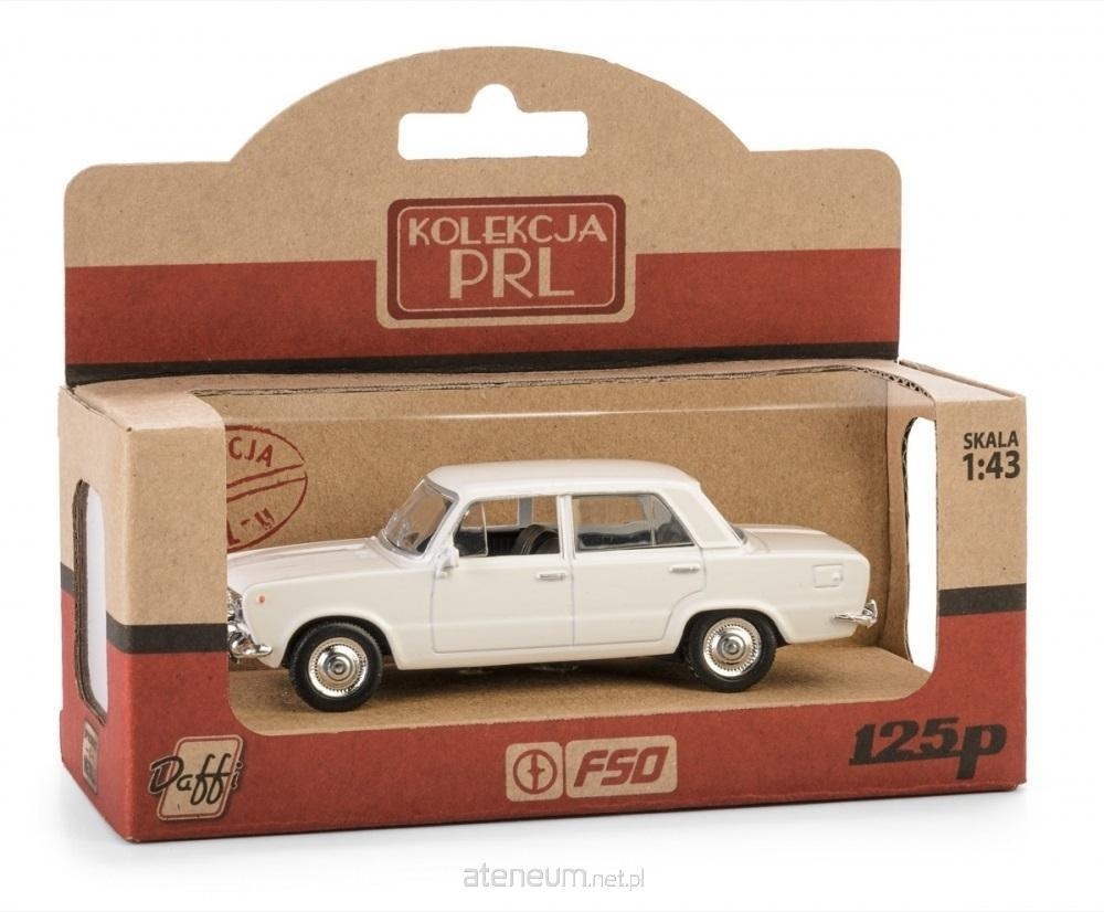 Model PRL Fiat 125p biały K-585 15859