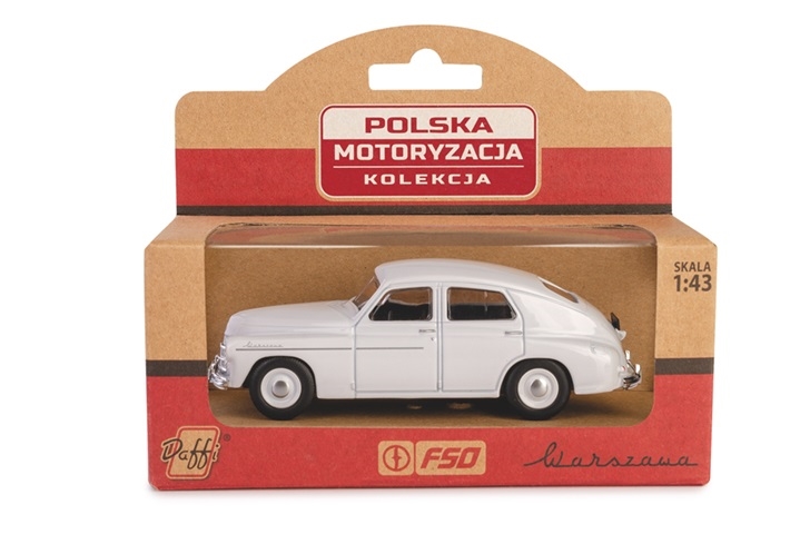 Model PRL Warszawa M20 biały K-592 15927