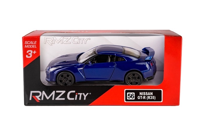 Model RMZ Nissan GT-R blue K-858 18584