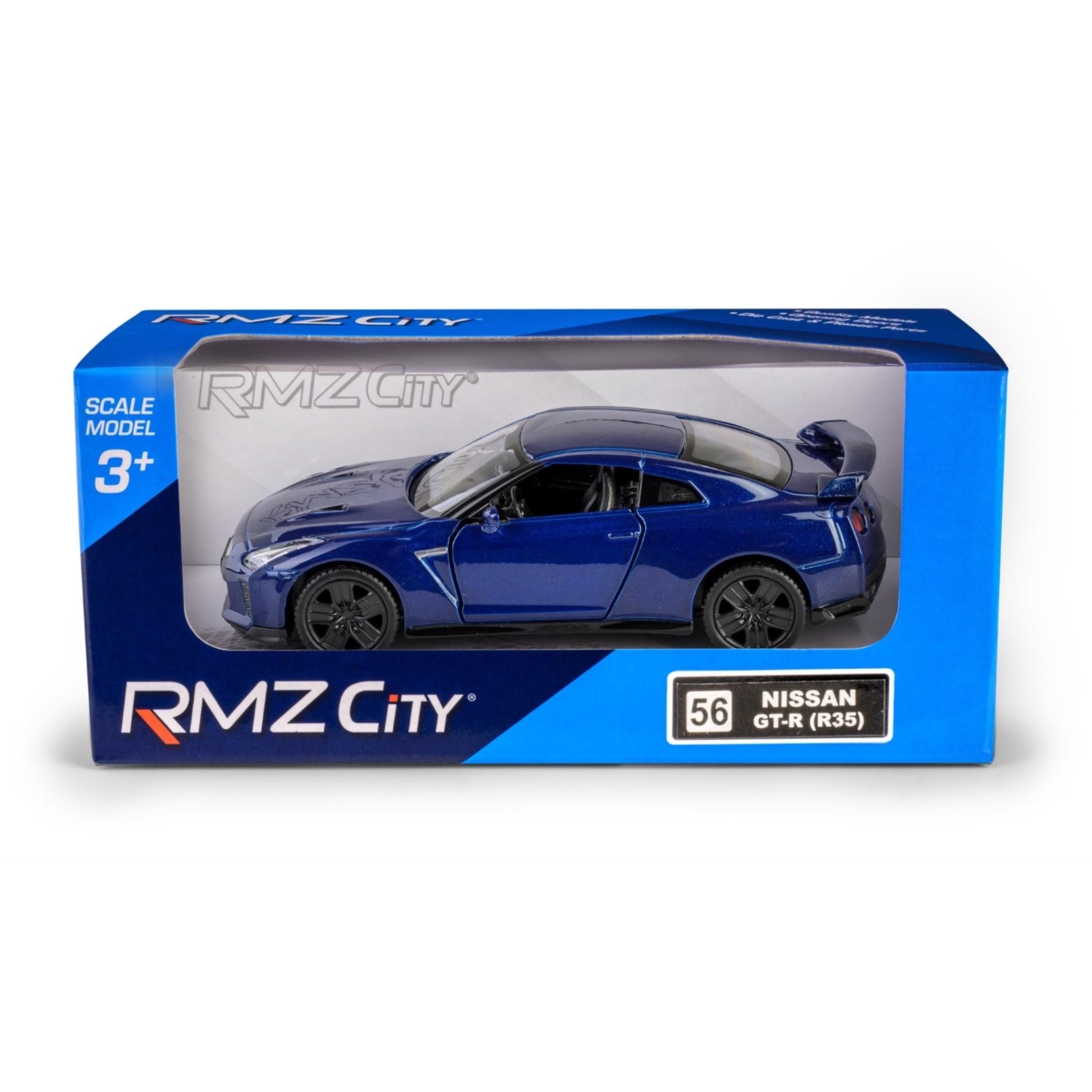 Model RMZ Nissan GT-R blue K-858 18584