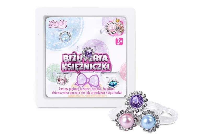 Biżuteria księżniczki Natalia 9szt/disp 136528