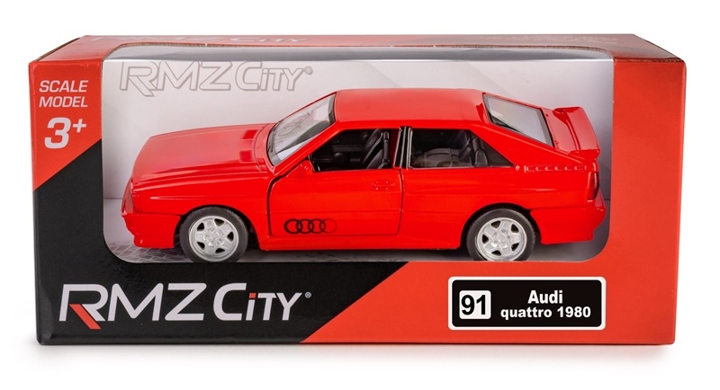 Model RMZ Audi QuatroCoupe 80-91 czerw K-998 19987