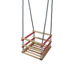 Huśtawka drewniana kolor Bączek 05538