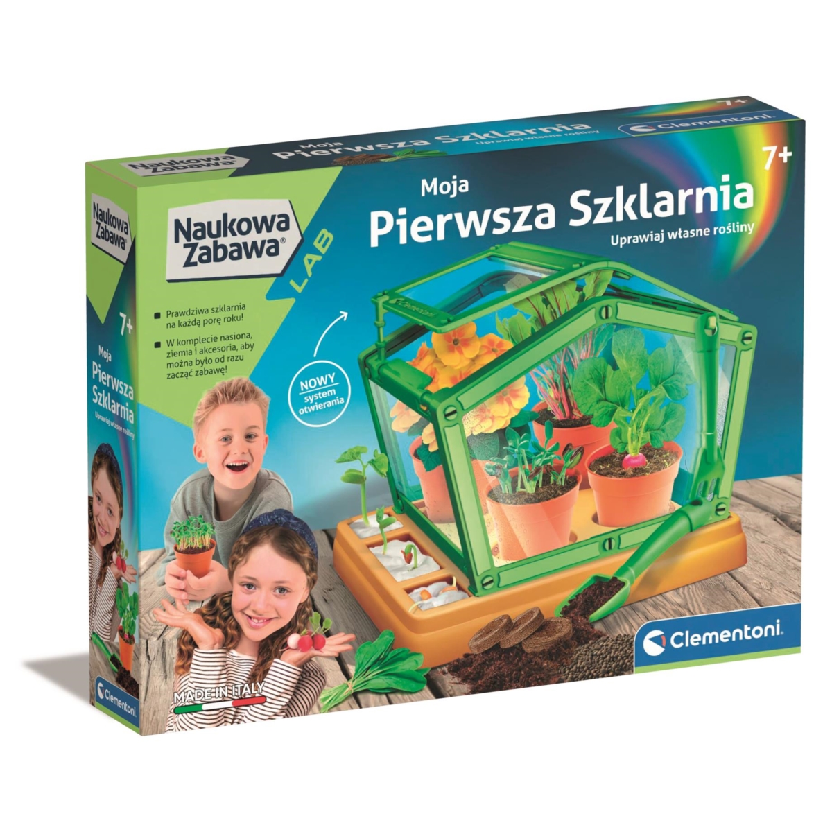 CLE Naukowa zabawa Moja pierwsza szklarnia 50861