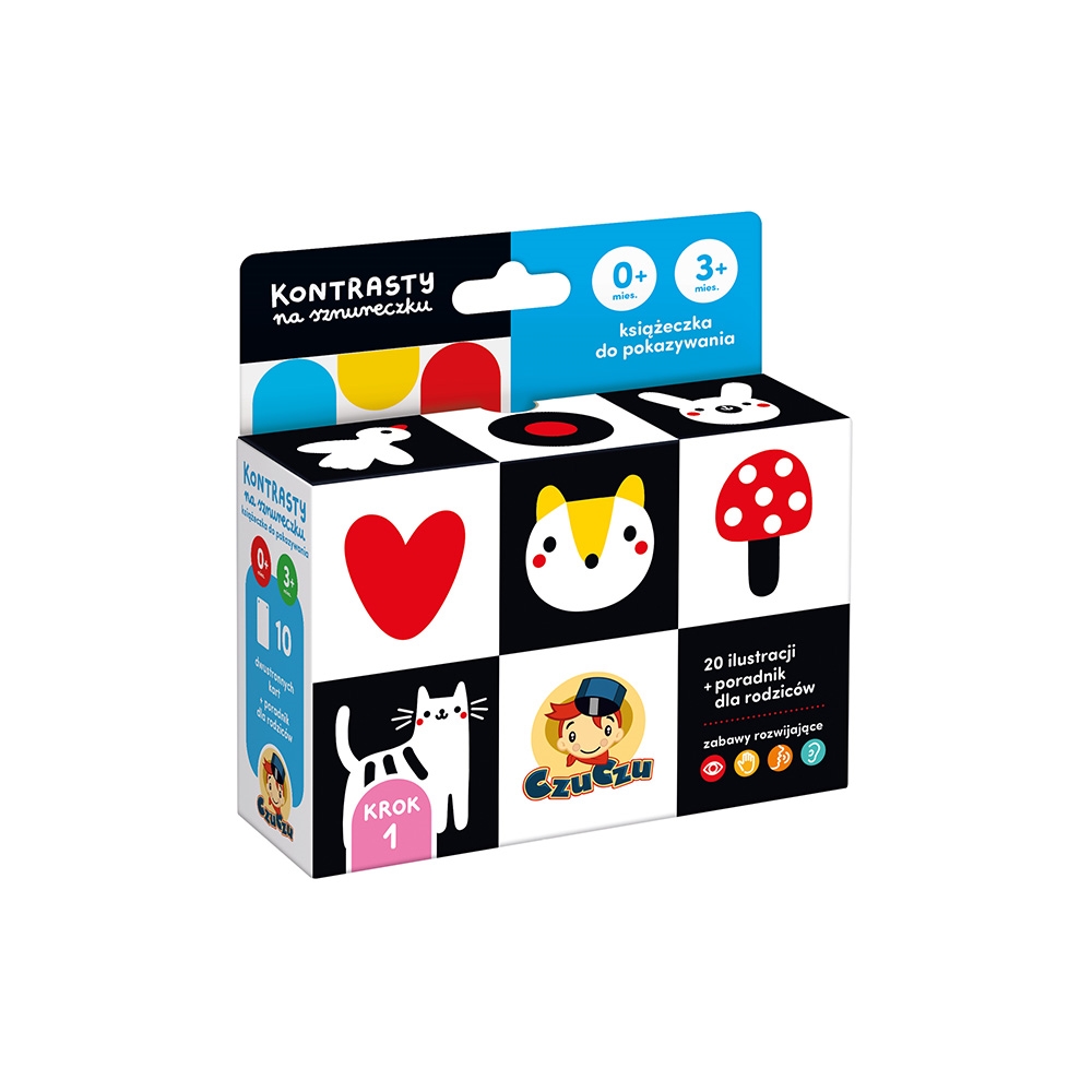 CzuCzu Kontrasty n/sznur.0-3m Książ.d/pokaz.97082