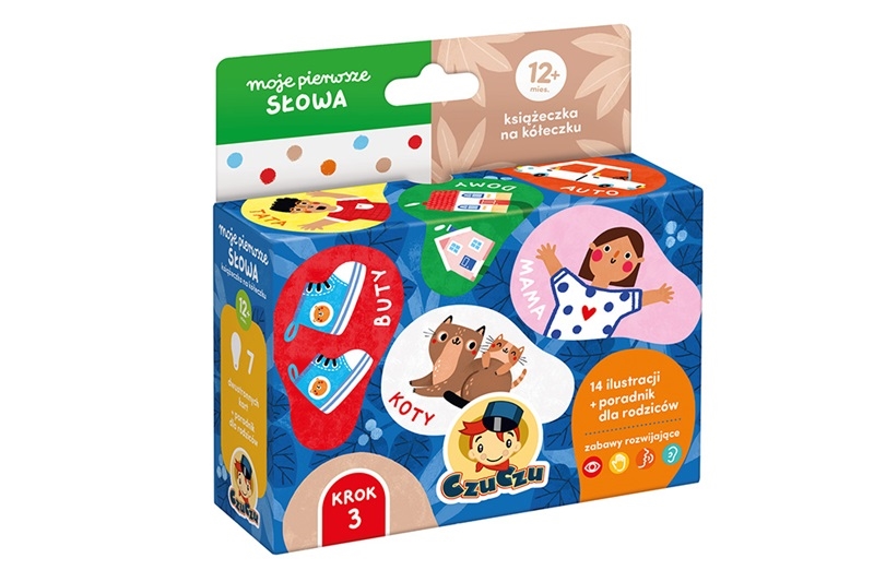CzuCzu Moje pierwsze słowa 12m+ książ.n/kół.97105