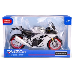 Model RMZ Hobby 1:12 ApriliaRSV4 silv H-134 81345