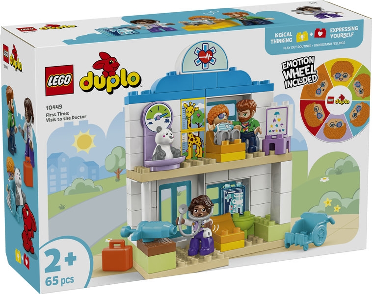 10449 LEGO DUPLO PIERWSZY RAZ WIZYTA U LEKARZA