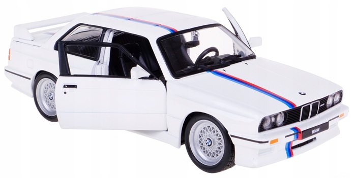 BBU 1:24 BMW M3 E30 1988 white 21100WT 14309
