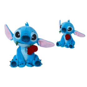 DISNEY Stitch z różą 25cm 587-0178
