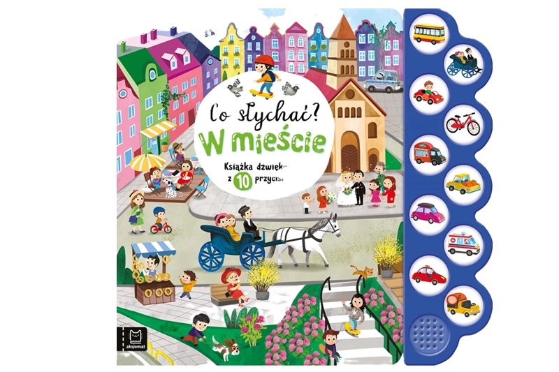 Co słychać? W mieście Książka dźw.10przycisk.39488