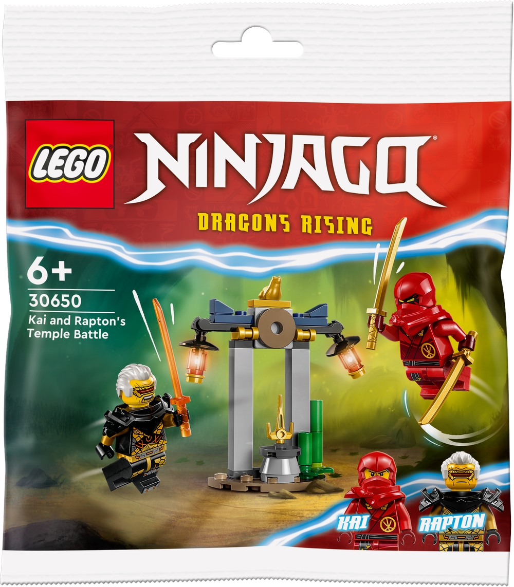 LEGO NINJAGO 6+ Bitwa Kaia i Raptona 30650