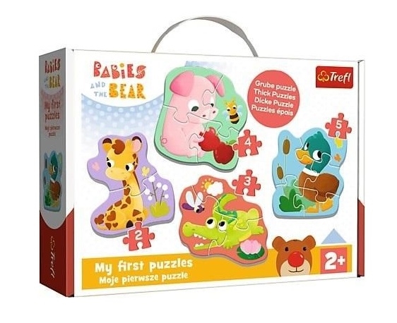 PUZZLE BABY CLASSIC Bobaskowe zwierzątka 36135