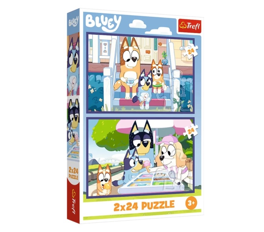 Puzzle - 2x24 - Zabawna Bluey - BBC BlueyFSC Mix 7
