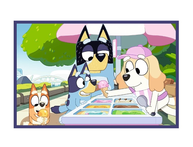 Puzzle - 2x24 - Zabawna Bluey - BBC BlueyFSC Mix 7