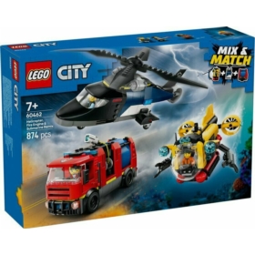 LEGO CITY Zestaw z helikopterem, w 60462