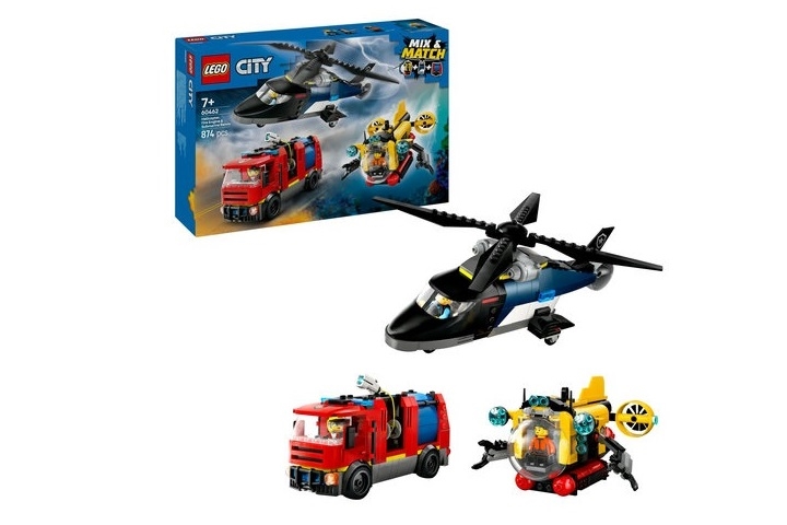 LEGO CITY Zestaw z helikopterem, w 60462
