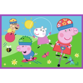 PUZZLE 2x24 Peppa na placu zabaw 34435