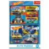 PUZZLE 2x70 Samochodziki /Hot Wheels 34442