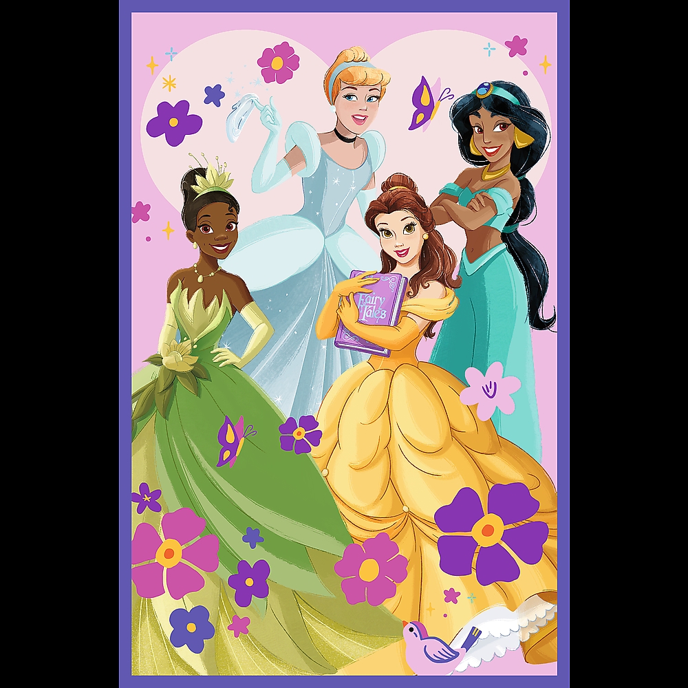 PUZZLE 3x80 Księżniczki przyjaciółki /Princ..34884