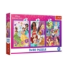 PUZZLE 3x80 Księżniczki przyjaciółki /Princ..34884