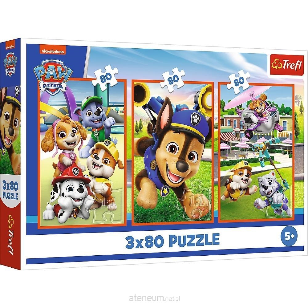 PUZZLE 3x80 Psia zgraja /Psi Patrol 34886