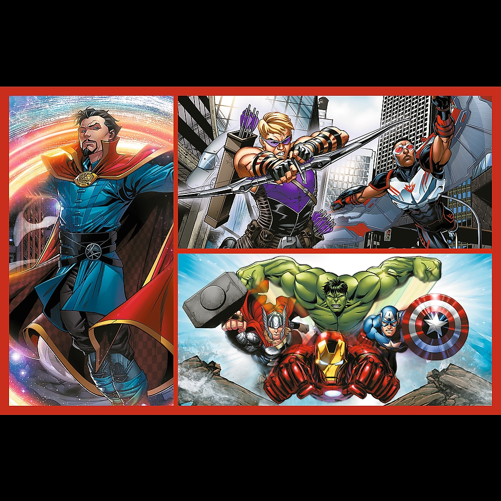 PUZZLE 2x70 Zostań bohaterem / Marvel 34439