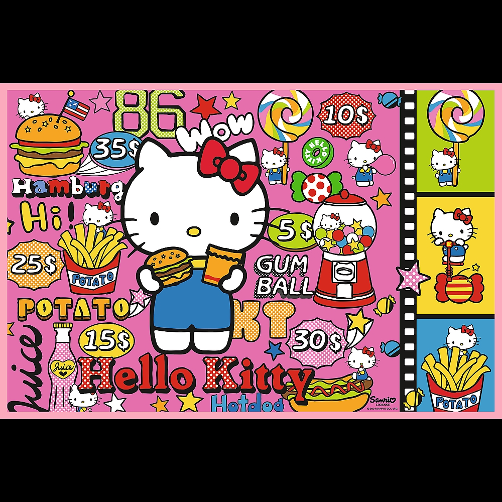 PUZZLE 2x200 Hello Kitty i przyjaciele 13336