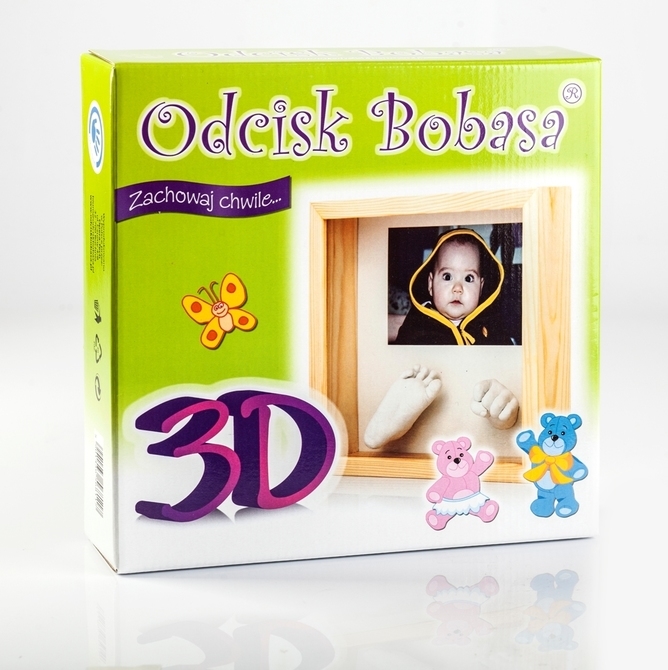 ODCISK BOBASA RAMKA 3D