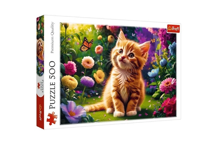Puzzle - 500 - Uroczy kotekFSC Mix 70% 37525