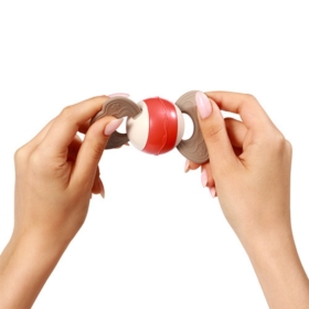 BABYONO GRZECHOTKA Z GRYZAKIEM 1587