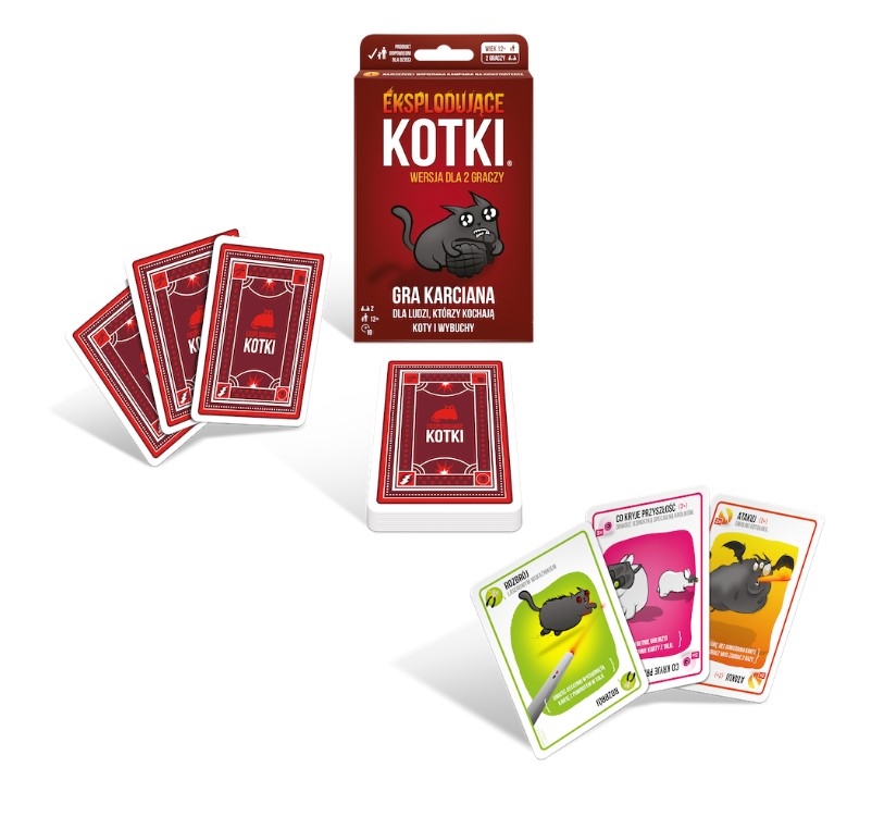 Rebel gra Ekspldujące kotki wer.dla 2 graczy 41841